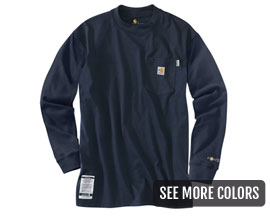 Carhartt® Force Men's Flame-Resistant Long-Sleeve T-Shirt