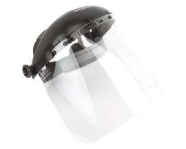 Forney® Clear Face Shield with Ratchet Headgear