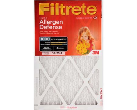 Filtrete Micro Allergen Defense Air Filter - 16in x 25in x 1in