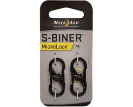 Nite Ize® Stainless Steel S-Biner Microlock with Black Finish