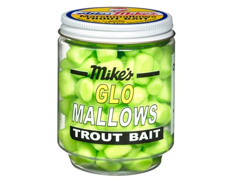 Atlas Mike's Glo Mallows Trout Bait - Chartreuse/Garlic