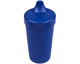 Re-Play® 10 oz. Recycled Plastic No-Spill Sippy Cup - Navy Blue