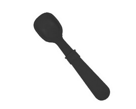 Re-Play® Recycled Black Spoon