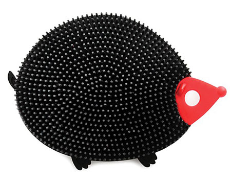 Norpro Silicone Dish Brush - Hedgehog