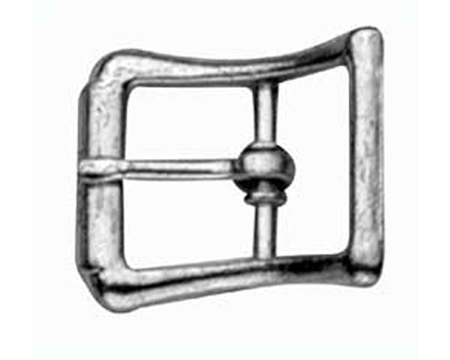 Partrade 1-inch Square Curved Center Bar Buckle