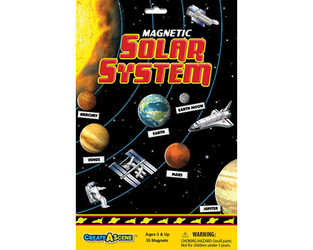 Create-A-Scene Magnetic Solar System