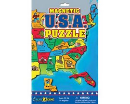Create-A-Scene Magnetic U.S.A. Puzzle