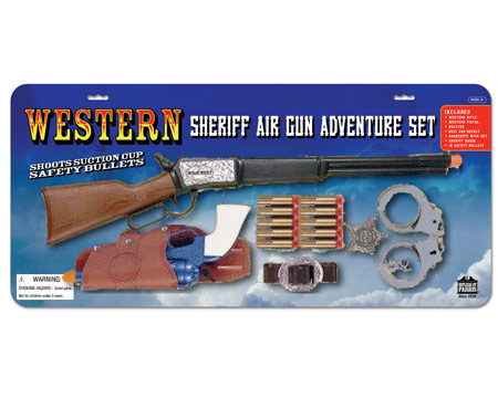 Parris Toys® Western Sheriff Air Gun Adventure Set