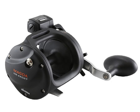 Okuma® Magna Pro DXT Line Counter Fishing Reel - Left Handed