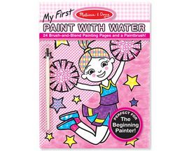 Melissa & Doug My First Paint with Water 'Cheerleaders, Flowers, Fairies, & More'