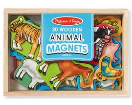 Melissa & Doug Wooden Animal Magnets