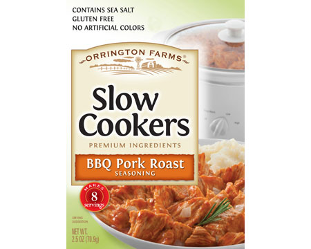 Orrington Farms Slow Cookers BBQ Pork Roast Seasoning - 2.5 Oz