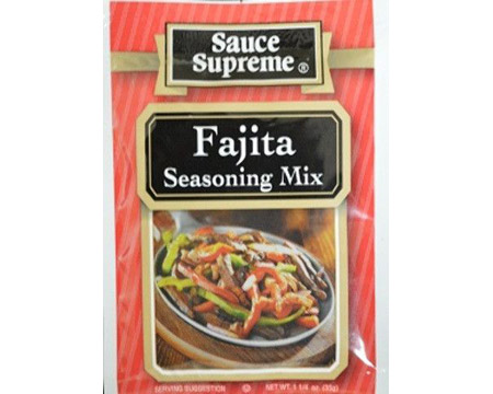 Sauce Supreme® Fajita Seasoning Packet - 1.25 oz.
