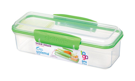 Sistema Food Storage Container 2 pc. To Go 13.8 oz.