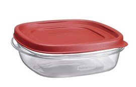 Rubbermaid Food Storage Container, 3 cups 2 pc.