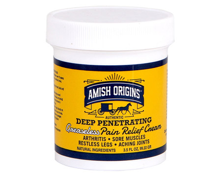 Amish Origins Greaseless Pain Relieving Crème - 3.5 oz