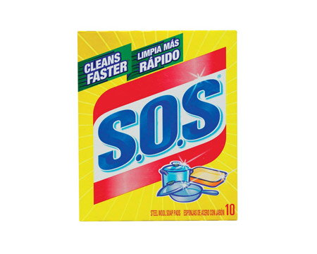 S.O.S.® Multi-Purpose Steel Wool Pads - 10 pack