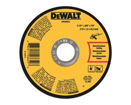 4-1/2 in. Dia. x .045 in. thick x 7/8 in. Metal Cut-Off Wheel
