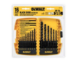 DeWalt® 16-Piece Black Oxide Drill Bit Set