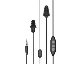 Plugfones Guardian Plus Noise Suppressing Headphones - Black/Gray