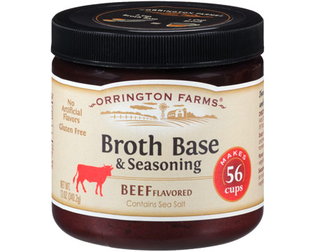 Orrington Farms Beef Flavored Broth Base & Seasoning - 12 oz
