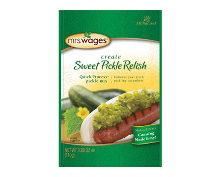 Mrs. Wages® Sweet Pickle Relish Mix 3.9oz