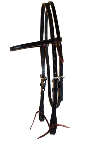 5/8" Brown Harness Headstall