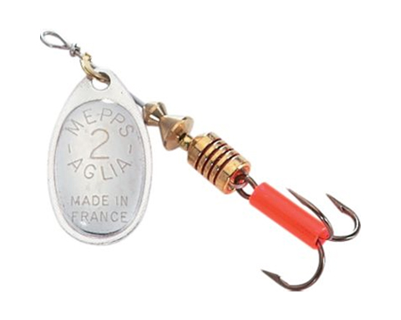 Mepps Aglia Spinner Lure 1/8 oz Gold/Red