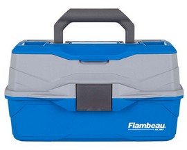 Flambeau® Classic 2-Tray Tackle Box - Blue/Gray
