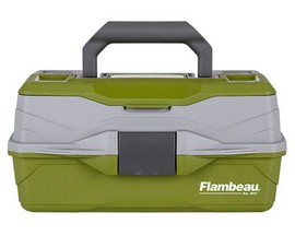 Flambeau® Classic 1-Tray Tackle Box - Green/Gray