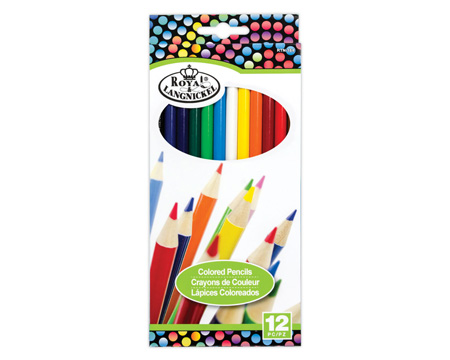 Royal & Langnickel 12 Piece Colored Pencils