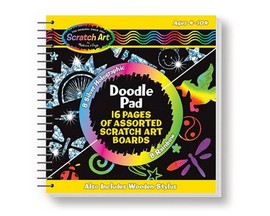 Melissa & Doug Scratch Art® Doodle Pad Book
