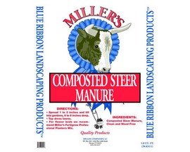 Miller's 1.0 Cu. Ft. Composted Steer Manure