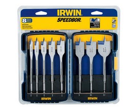 Irwin® Speedbor® 8-Piece Spade Bit Set