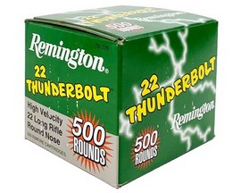 Remington® 22 Thunderbolt® High Velocity 22 LR Ammunition