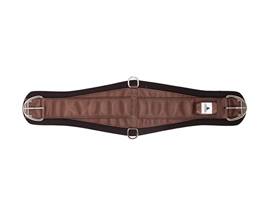 Mustang Manufacturing PVC Roper Cinch with SS Roller Buckle