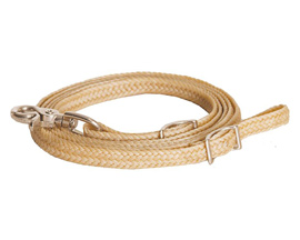Mustang Manufacturing Waxed Braided Rope Rein - 5/18" X 8'