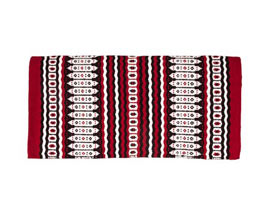 Mustang Manufacturing Mohair Hand-Woven Saddle Blanket