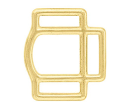 Weaver Leather 3-Sided Brass Halter Square