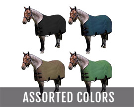 Mustang Manufacturing Canvas Horse Blanket - 18 Oz.