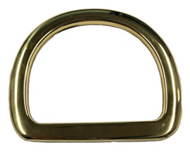 Weaver Leather Brass Rigging Dee Ring - 3"