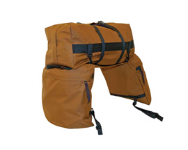 Lami-Cell Saddle Bag with Detachable Cantle Bag