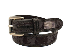 Ariat® USA Digital Camo Belt - Black