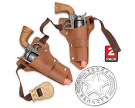 Parris Toys® Texas Ranger Repeater Pistols Cap Gun Set - 2 pack