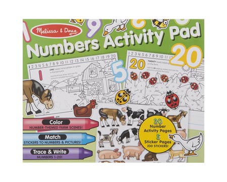 Melissa and Doug® Numbers Activity Pad