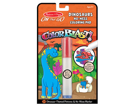 Melissa and Doug® On the Go ColroBlast No-Mess Coloring Pad - Dinosaurs
