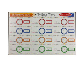Melissa and Doug® Telling Time Learning Mat