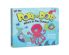 Melissa and Doug® Poke-A-Dot - Who's in the Ocean?