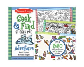 Melissa and Doug® Seek & Find Sticker Pad - Adventure