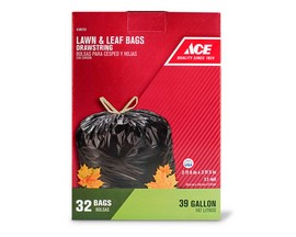 Ace® Drawstring Lawn & Leaf Trash Bag - 39 gal.